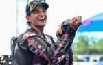Jorge Martin en piste sur son Aprilia lors du Grand Prix d'Autriche MotoGP au Red Bull Ring.