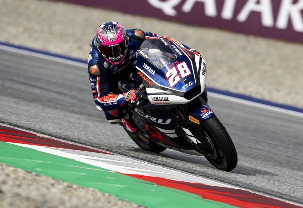 Classement final de la course Moto2 du Grand Prix d’Autriche.