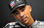 Senna Agius sur sa moto avant ses premiers essais MotoGP avec KTM.