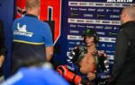 Fabio Quartararo au guidon de sa Yamaha lors d’un week-end de MotoGP.