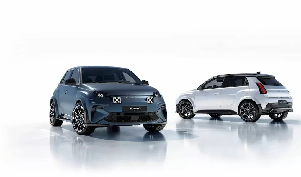 Présentation des Alpine A290 et A390 annoncées pour le Mondial de Paris 2026.