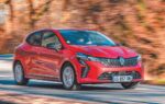 La Renault Clio 5 hybride de cinquième génération encore proposée en France.