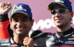 Les pilotes Aprilia Jorge Martin et Marco Bezzecchi engagés dans la lutte pour le titre MotoGP.