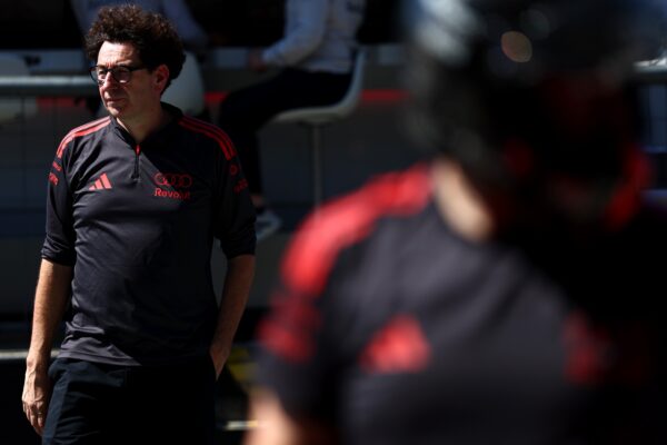 Portrait de Mattia Binotto, responsable du projet Audi en Formule 1.