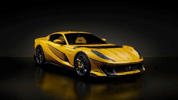 La Ferrari 812 Competizione unique qui inspire le projet Sketch Body.