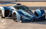 La Delage D12, supercar hybride française dotée d’un habitacle en tandem.
