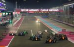 Des monoplaces de Formule 1 alignées avant un Grand Prix.