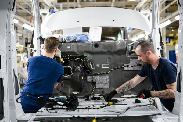 Un site de production automobile Renault en Espagne.