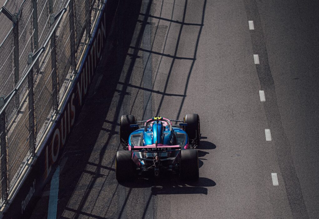 Franco Colapinto au volant de son Alpine en Formule 1.