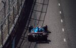 Franco Colapinto au volant de son Alpine en Formule 1.