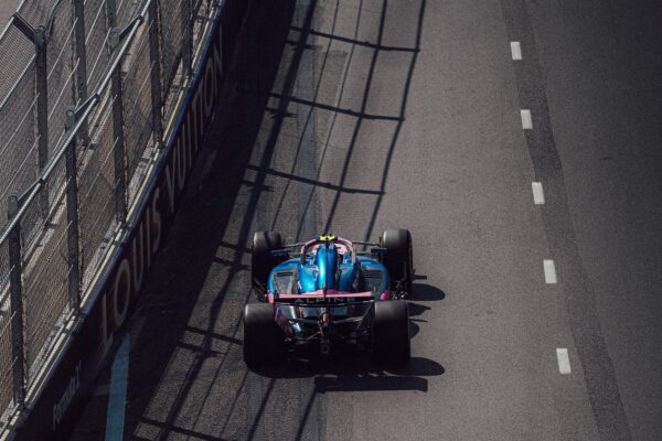 Franco Colapinto au volant de son Alpine en Formule 1.