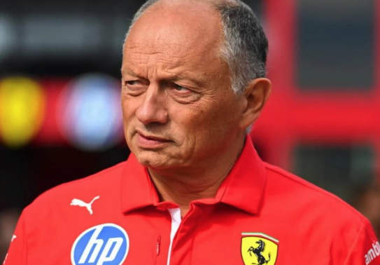 Frédéric Vasseur, directeur de l’écurie Ferrari en Formule 1.