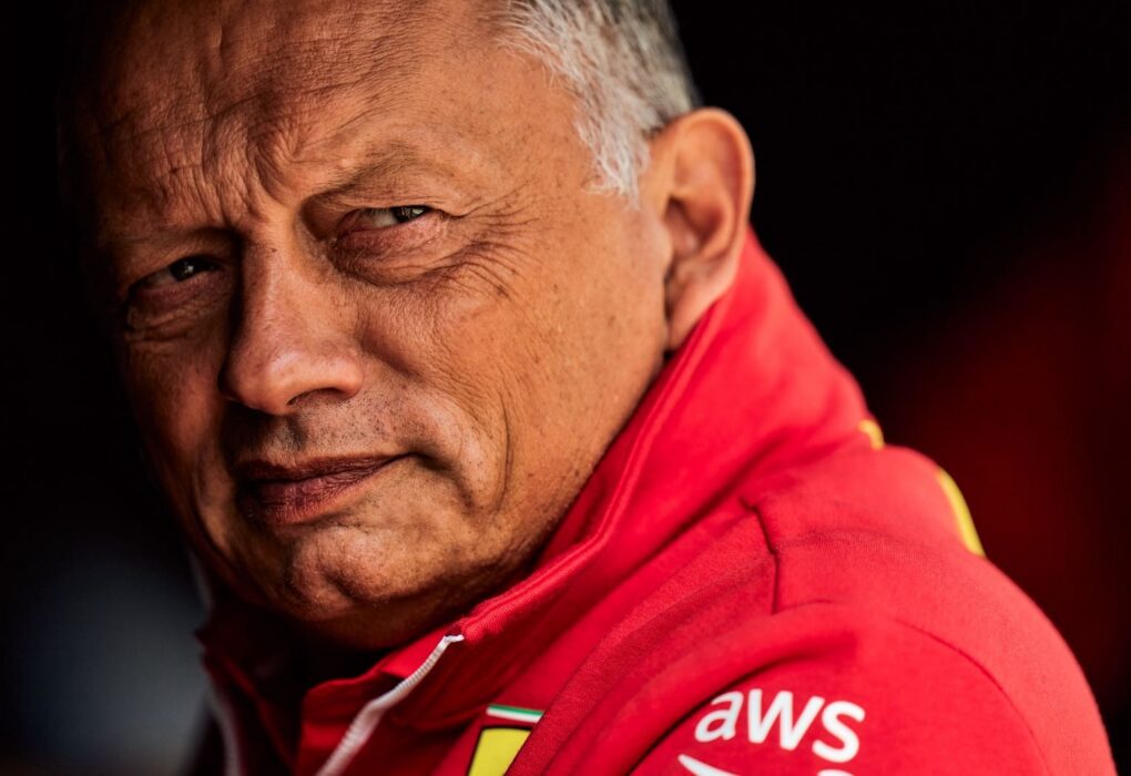 Frédéric Vasseur, directeur de l'écurie Ferrari en Formule 1.