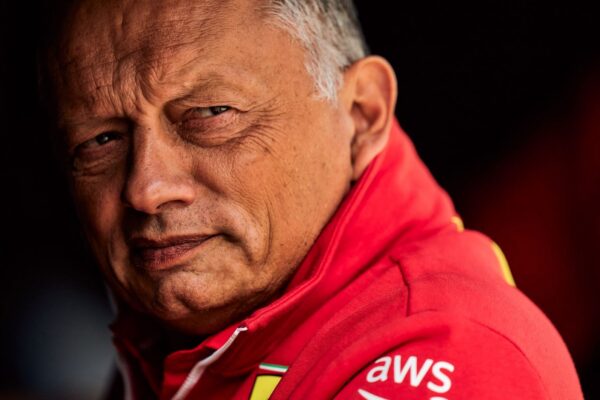 Frédéric Vasseur, directeur de l'écurie Ferrari en Formule 1.