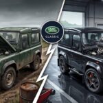Land Rover propose la conversion V8 du Defender sur devis