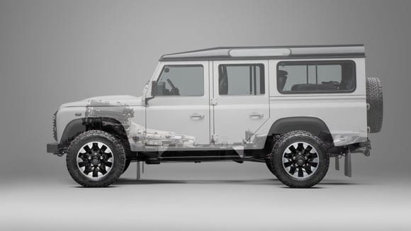 Transformation désormais possible pour les vieux Land Rover Defender.