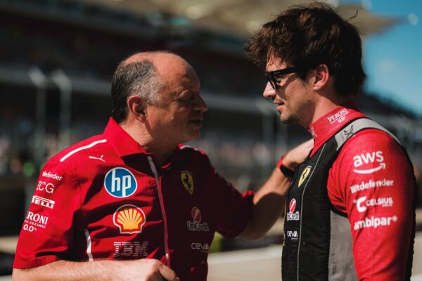 Frédéric Vasseur, directeur de l'écurie Ferrari en Formule 1.