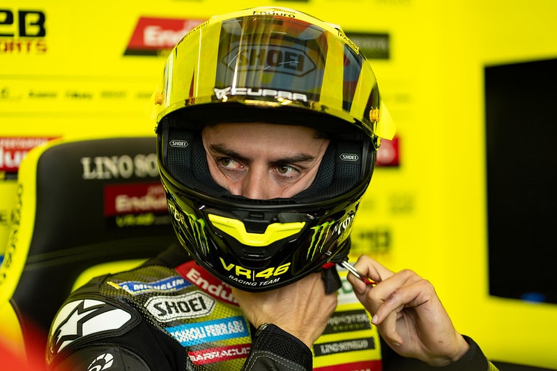 Fabio Di Giannantonio au guidon de la Ducati du team VR46.
