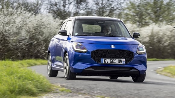 La Suzuki Swift, une des voitures thermiques les plus légères en Europe