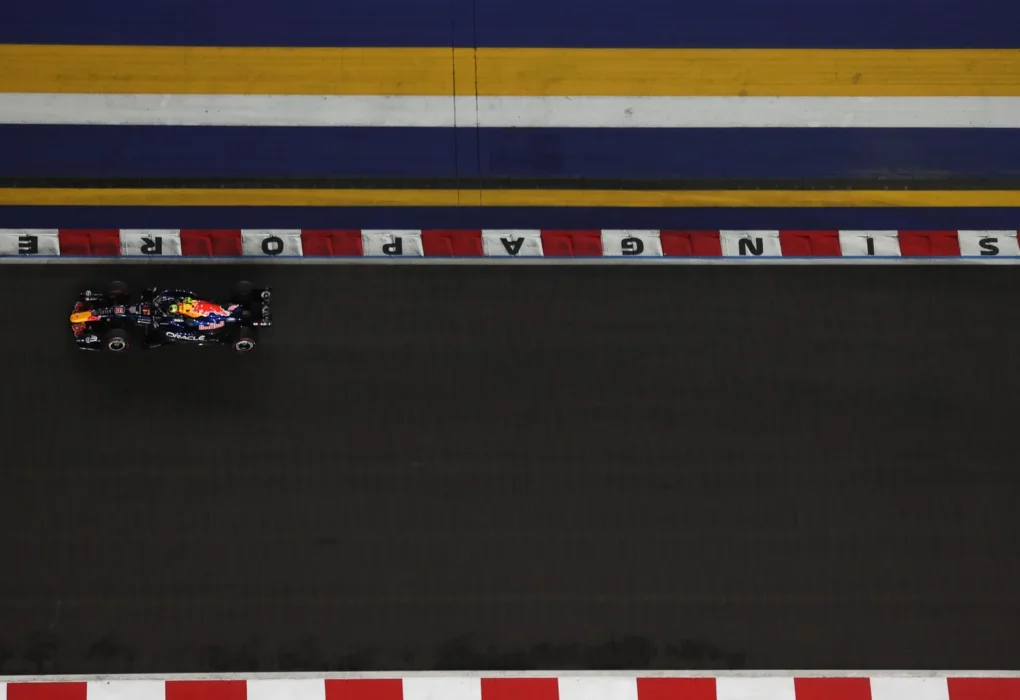 Isack Hadjar au Grand Prix de Singapour 2026.