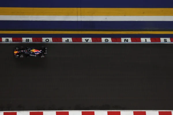Isack Hadjar au Grand Prix de Singapour 2026.