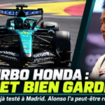 Stroll a roulé avec le nouveau turbo Honda dès Madrid