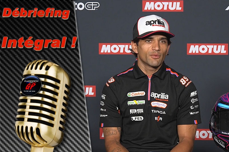 Jorge Martin lors de la conférence de presse précédant le Grand Prix du Japon de MotoGP.