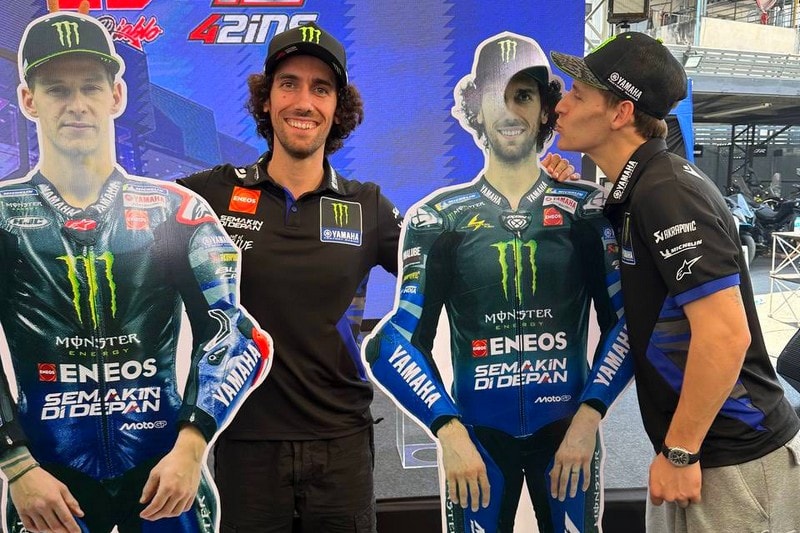 Fabio Quartararo et Alex Rins