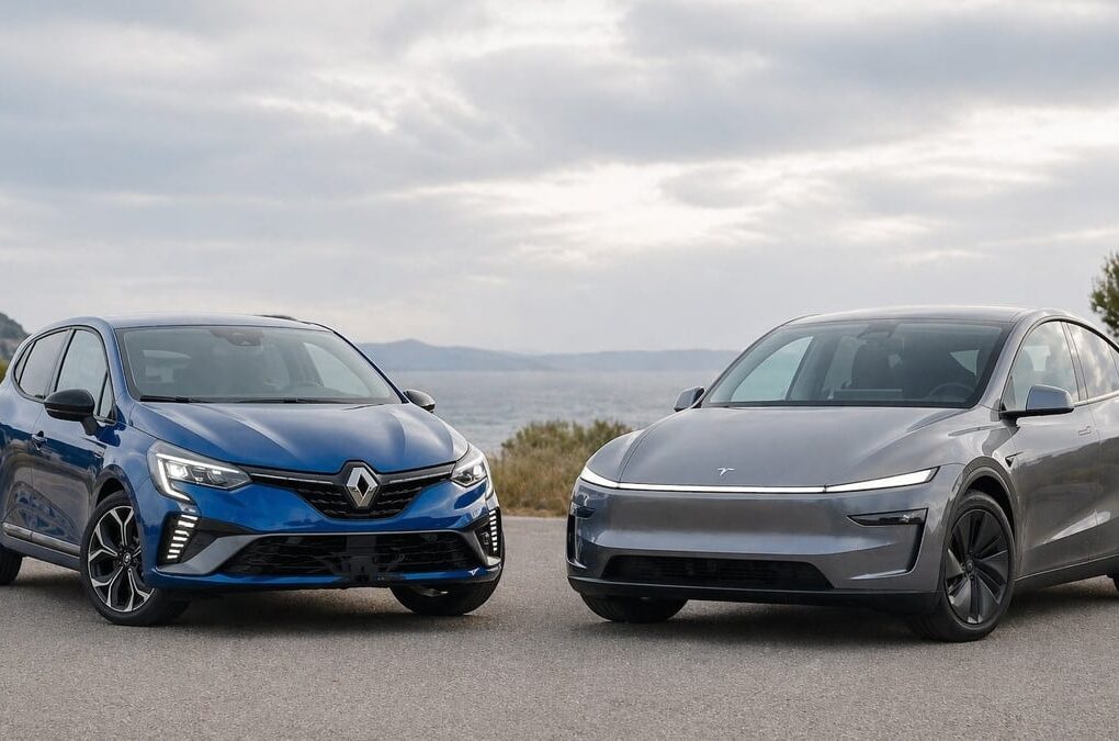 Un Tesla Model Y, SUV électrique classé quatrième des immatriculations françaises de janvier à septembre 2026.