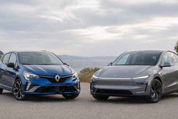 Un Tesla Model Y, SUV électrique classé quatrième des immatriculations françaises de janvier à septembre 2026.