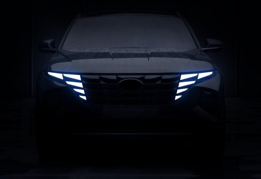 Un bloc optique automobile illustrant l'activité d'éclairage de Hyundai Mobis.