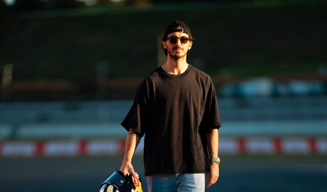Pecco Bagnaia, pilote Ducati en MotoGP.