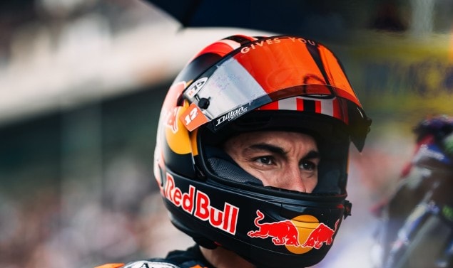 Portrait du pilote de MotoGP Maverick Vinales.