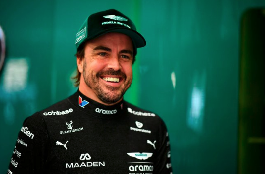Fernando Alonso, pilote de l’écurie Aston Martin en Formule 1.