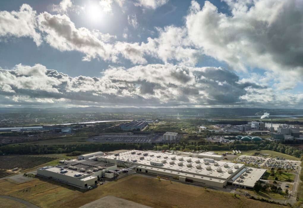 L'usine de moteurs Toyota de Deeside, dans le nord du pays de Galles.