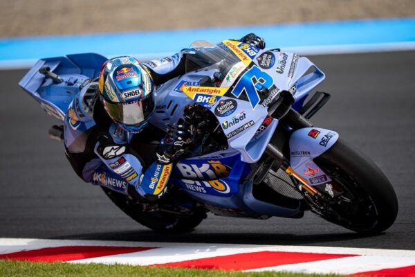 Álex Márquez au guidon de sa Ducati lors du Grand Prix du Japon.