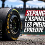 Les essais de F1 à Sepang jusqu’à 4,5 s plus lents que prévu