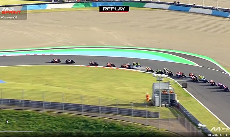 Alex Marquez lors du week-end du Grand Prix MotoGP du Japon.