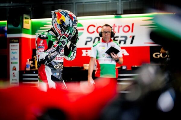 Johann Zarco sur sa Honda LCR lors du Grand Prix du Japon de MotoGP.