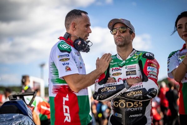 Johann Zarco sur sa Honda lors du Grand Prix du Japon.
