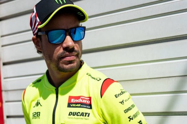 Franco Morbidelli, futur pilote de l'équipe Aruba Ducati en Superbike en 2027.