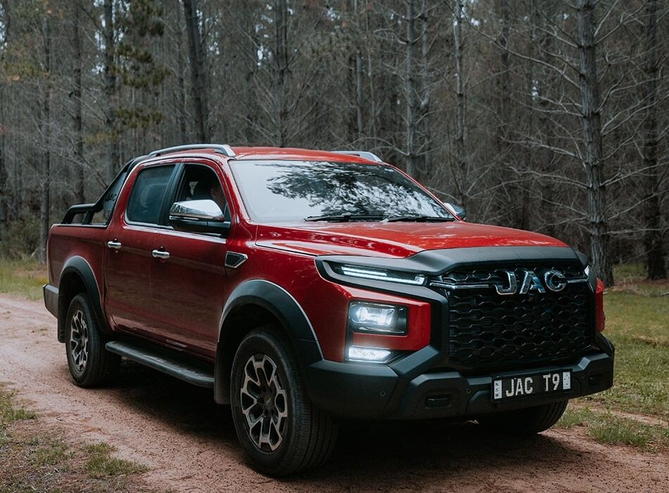 Pick-up JAC T9 destiné au marché malaisien.