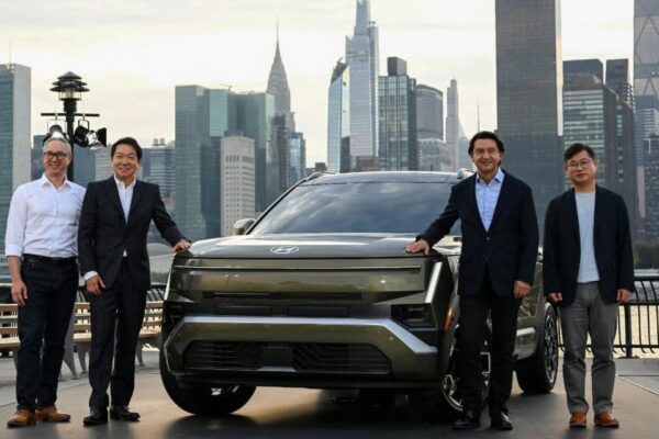 Le Hyundai Tucson Hybrid, SUV hybride du constructeur sud-coréen.