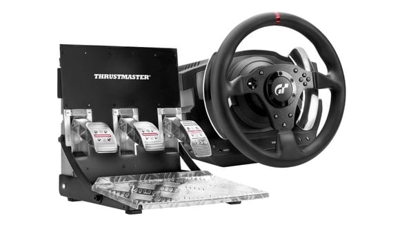Le Thrustmaster T300 RS, premier volant officiel Gran Turismo produit par une autre marque que Logitech.