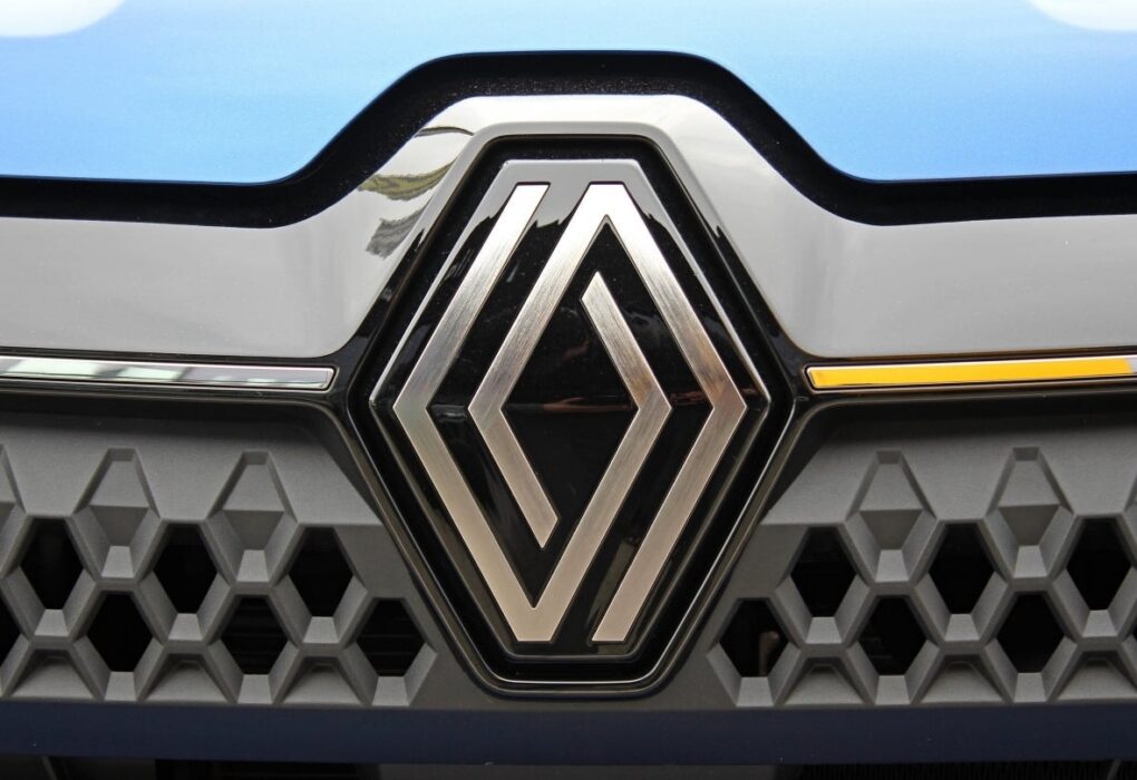 Une voiture électrique Renault.