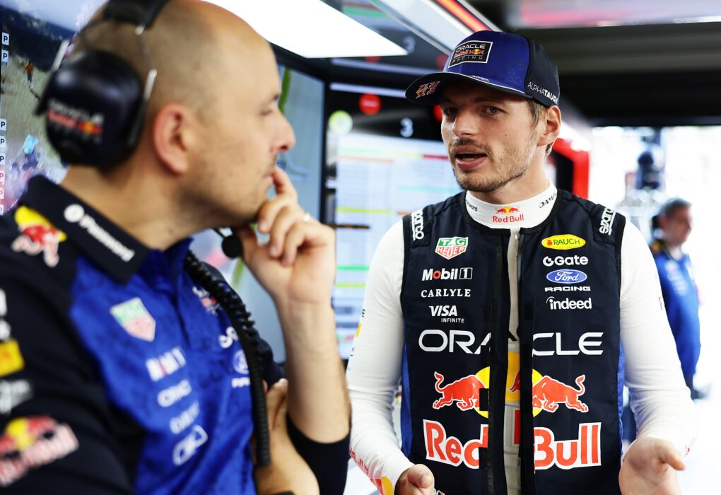 Portrait de Gianpiero Lambiase, ingénieur de course de Max Verstappen chez Red Bull et futur responsable de l’équipe de course McLaren.