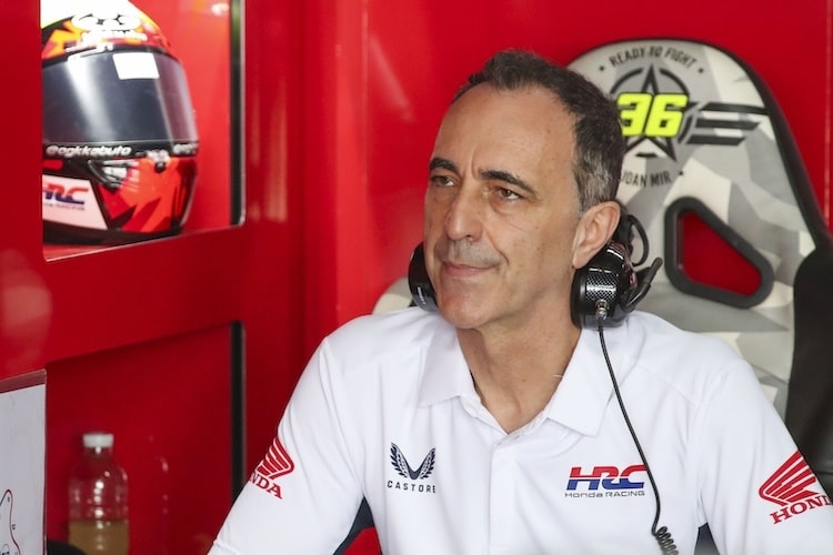 Romano Albesiano, directeur technique de Honda en MotoGP.