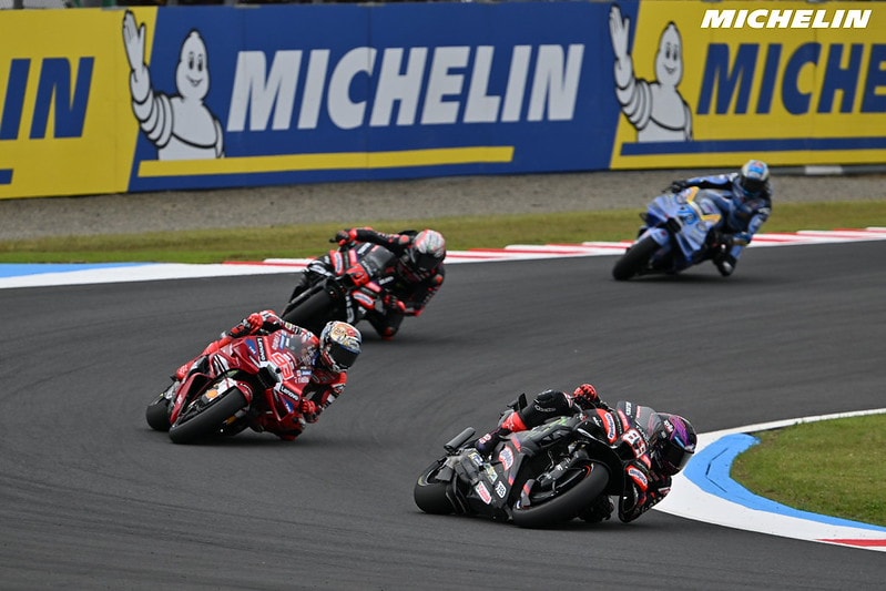 Márquez, Martín et Bezzecchi en MotoGP