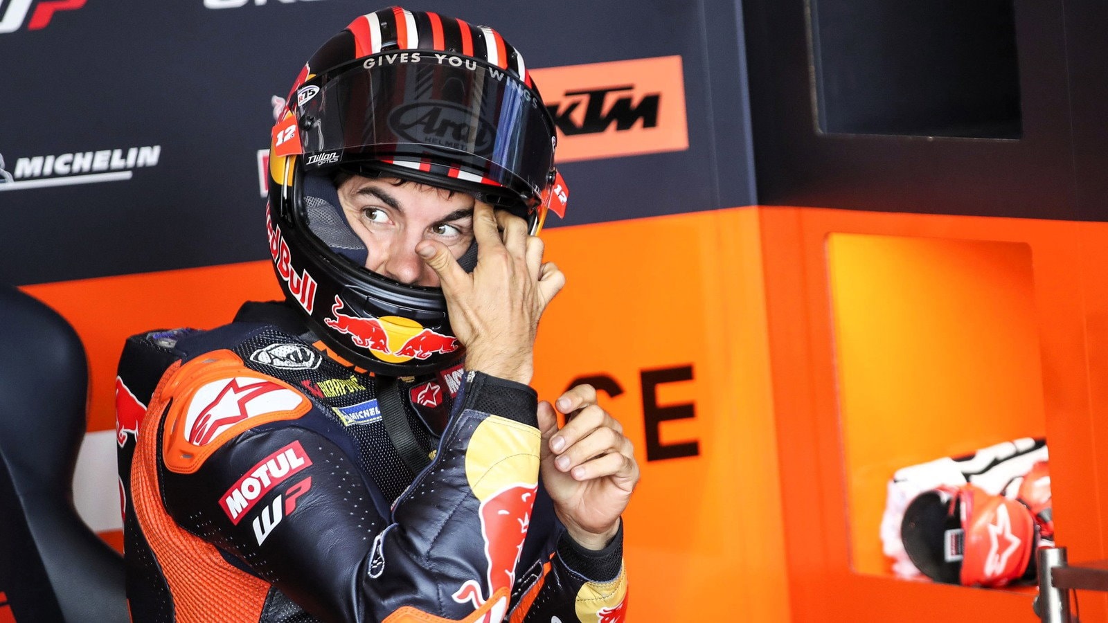 Maverick Viñales lors du Grand Prix d’Allemagne de MotoGP.