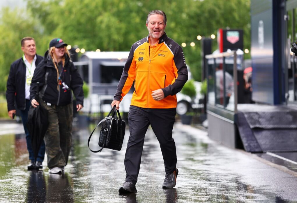 Zak Brown, directeur général de McLaren Racing.